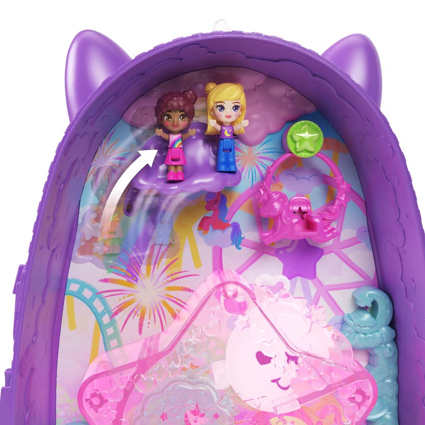 Polly Pocket Unicorn Reseryggsäck Lekset