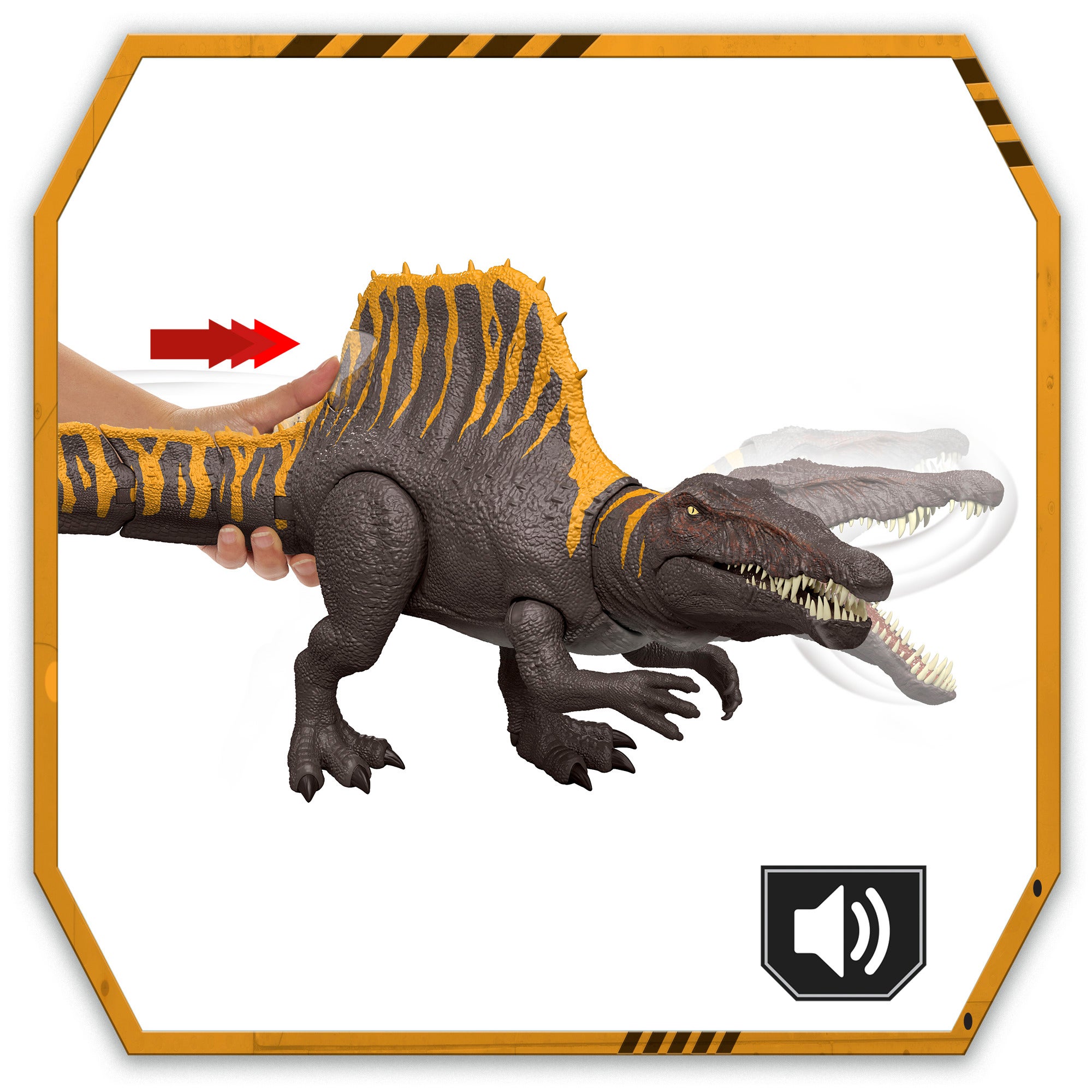 Jurassic World Rebirth Tail Thrasher Spinosaurus