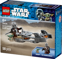 LEGO® Star Wars™ The Mandalorian & Grogu’s Speeder Bike™ 75436