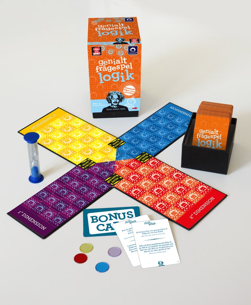 WOW Spel, Genialt frågespel Logik SE