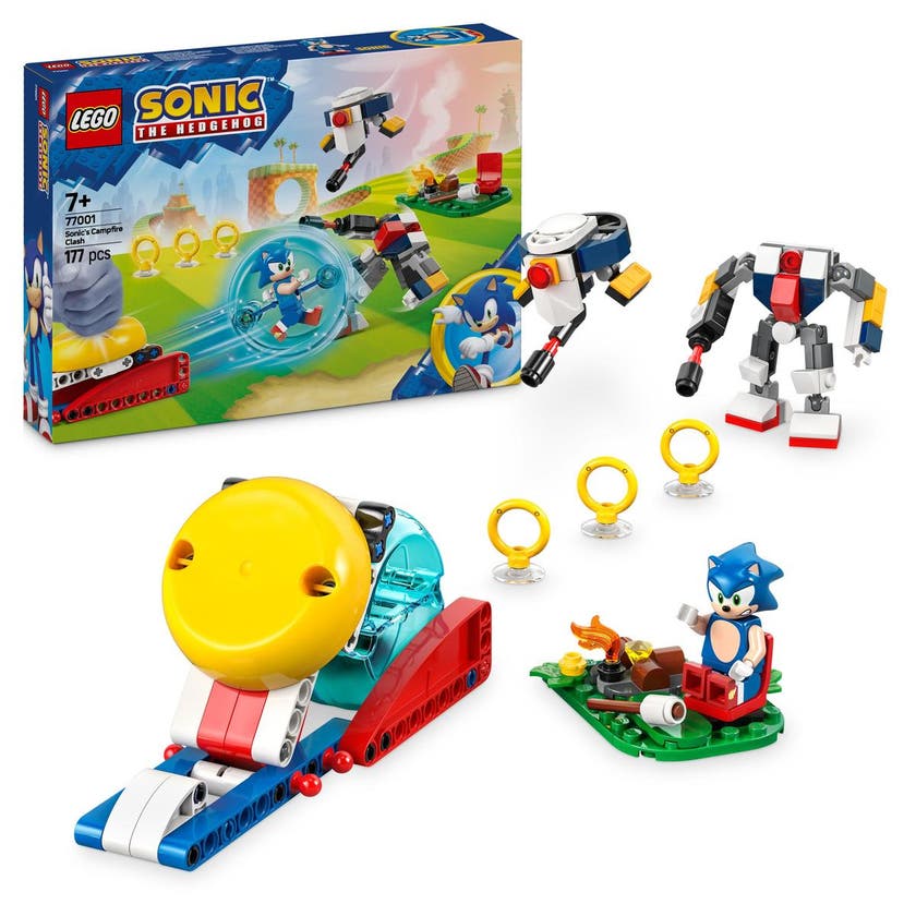 LEGO Sonic 77001, Sonics lägereldsstrid