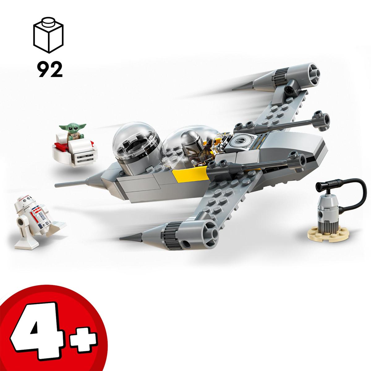 LEGO Star Wars TM 75410, Mando and Grogu's N-1 Starfighter™
