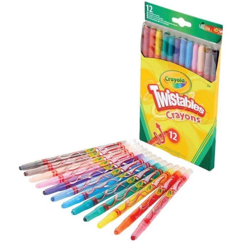 Crayola 12 Twistables -Vaxkritor
