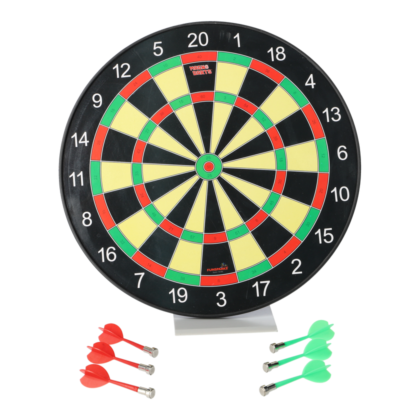 Magnetisk darttavla med 6 pilar – Skills