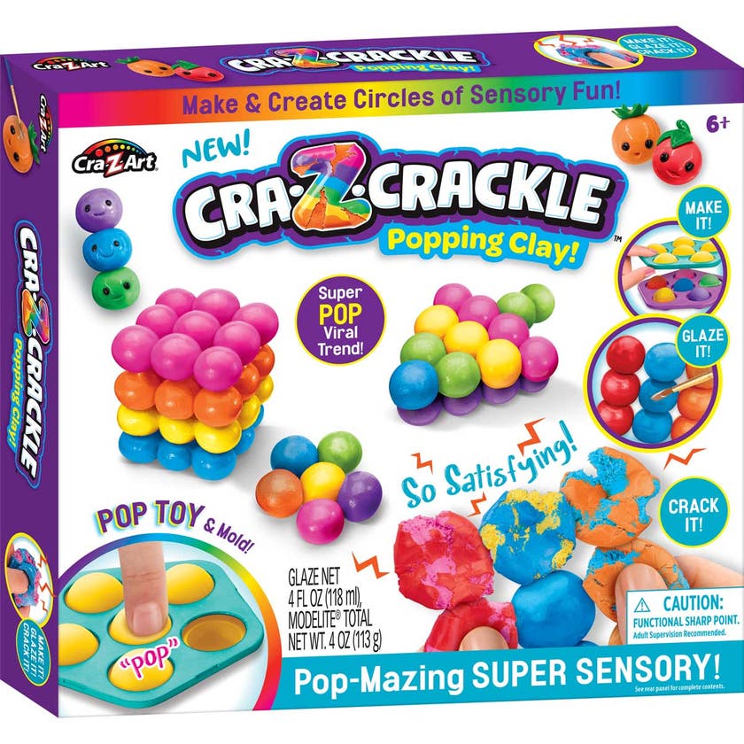 Cra Z Art, Crackle Pop-Mazing Super Sensory Set