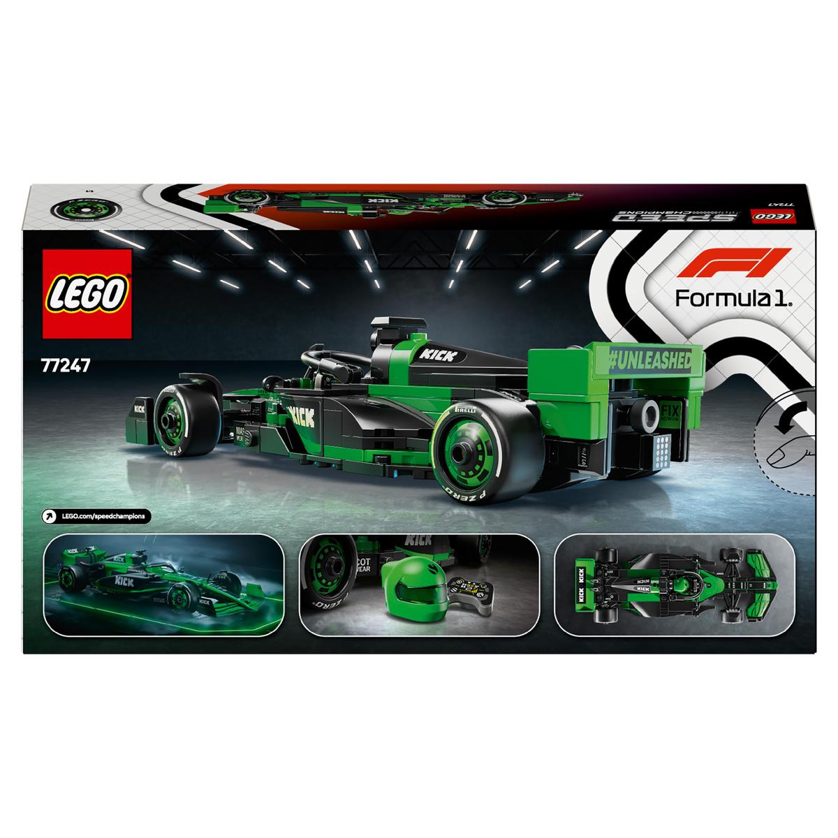 LEGO Speed Champions 77247, KICK Sauber F1® Team C44 Race Car
