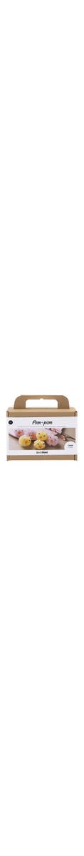 Litet DIY-kit med garnbollar, olika färger, Kyckli
