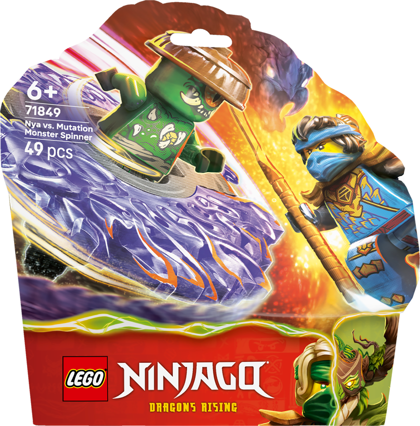LEGO® NINJAGO® Nya mot spinner med muterat monster Leksak 71849