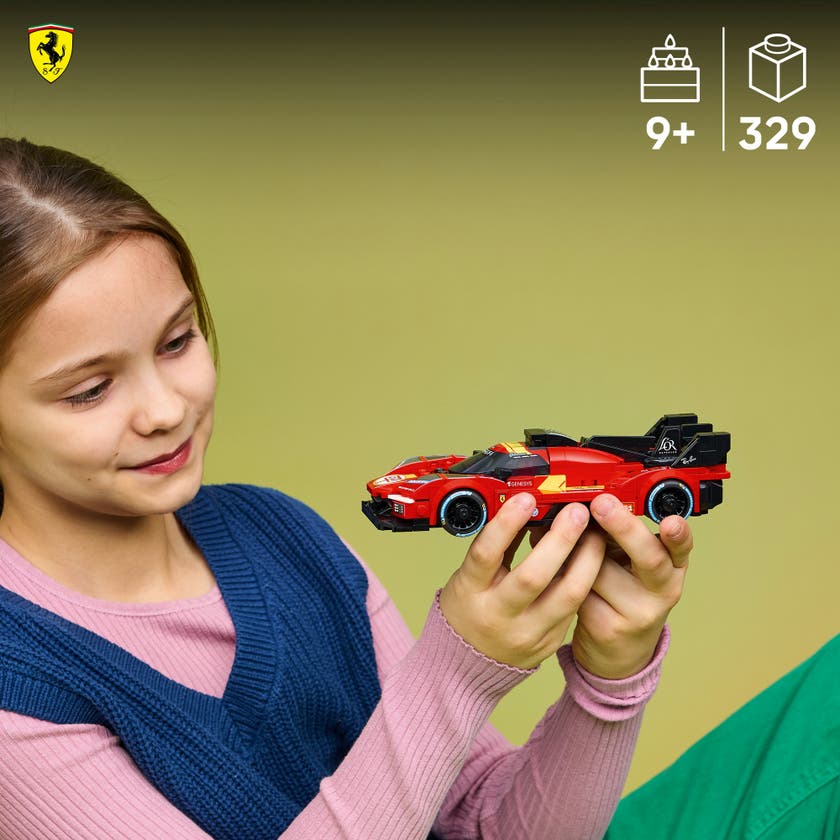 LEGO® Speed Champions Ferrari 499P Fanprodukt med Ferrari 77261
