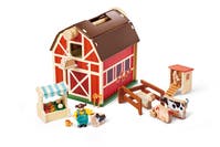 Hape Happy Farm Playset