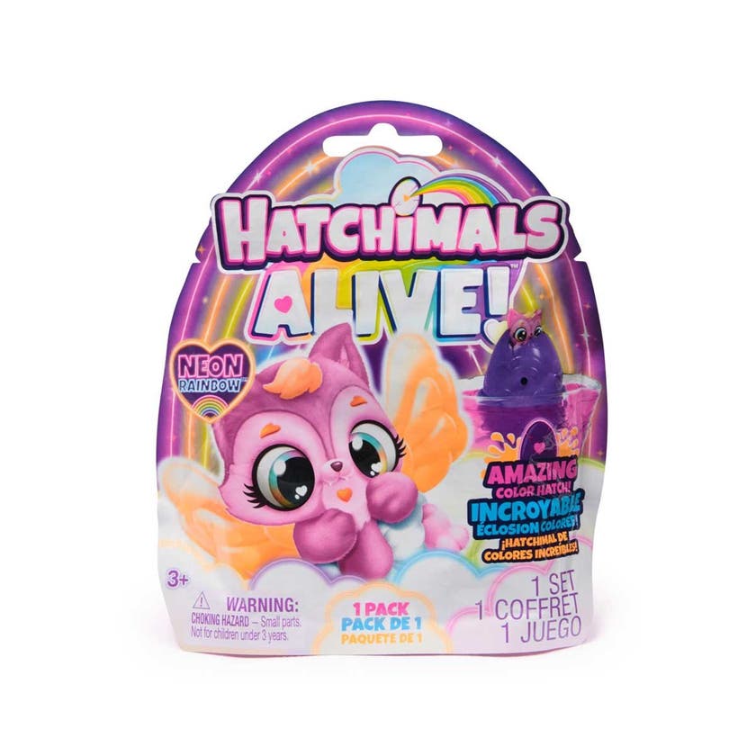 Hatchimals Alive Neon Rainbow 1 Pack