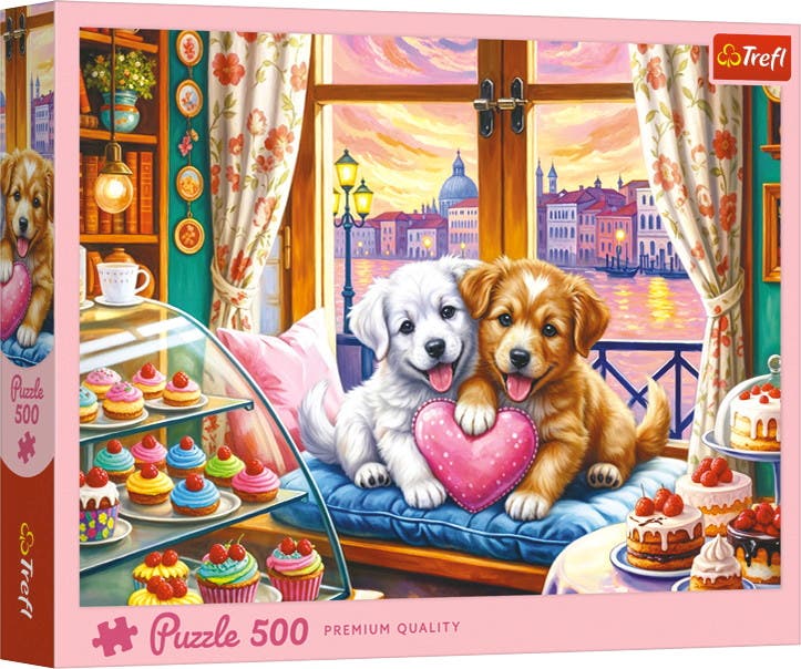Trefl Pappussel Puppy Love 500 bitar