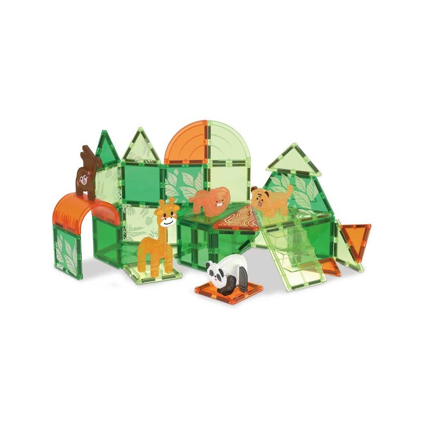 Mag&Play, Exotiska djur 50 st