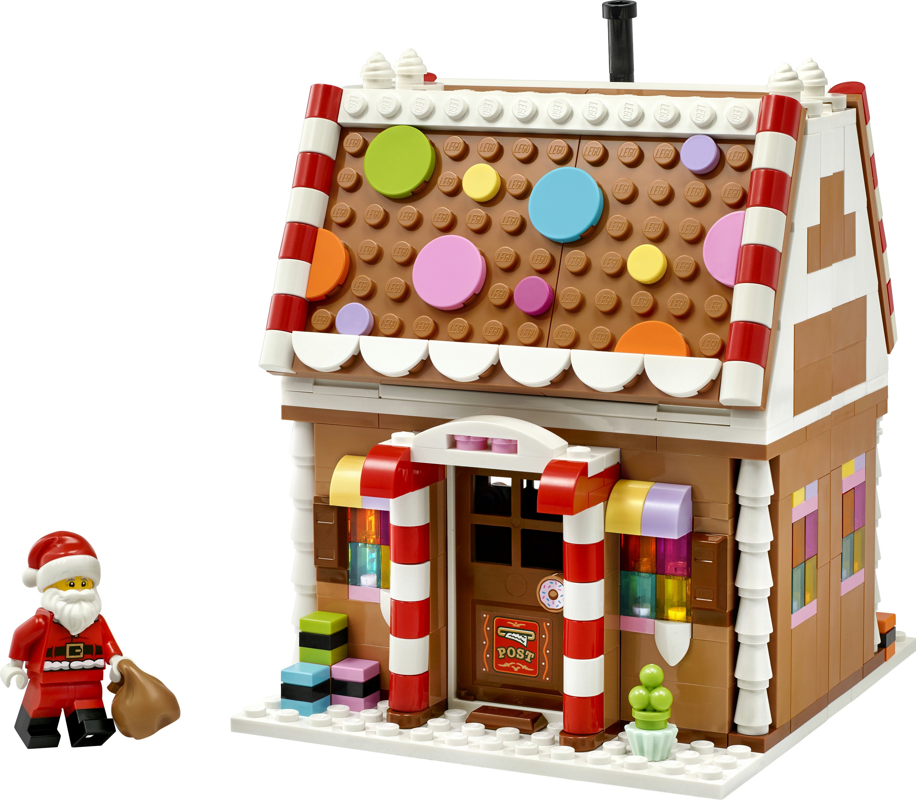 LEGO® Iconic Juligt pepparkakshus 40809