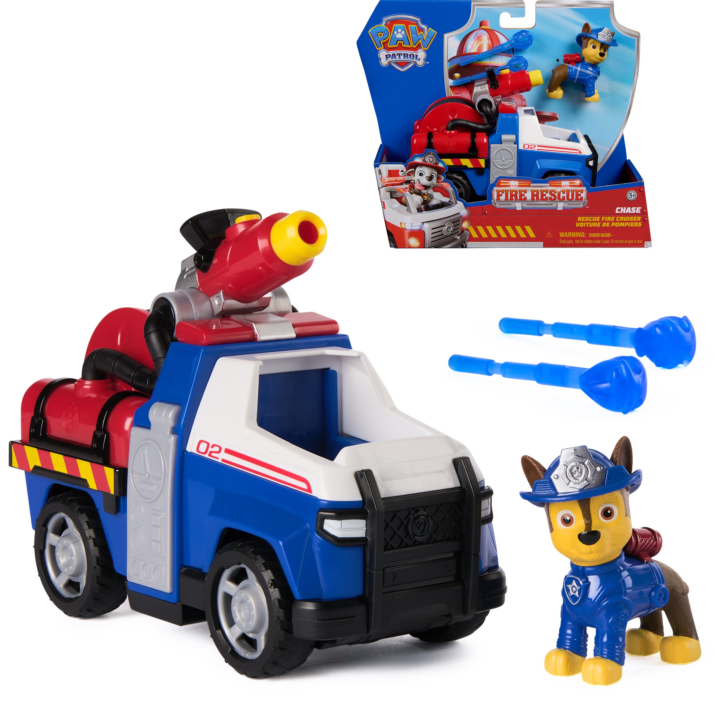 Paw Patrol Fire Rescue Vehicle - Chase