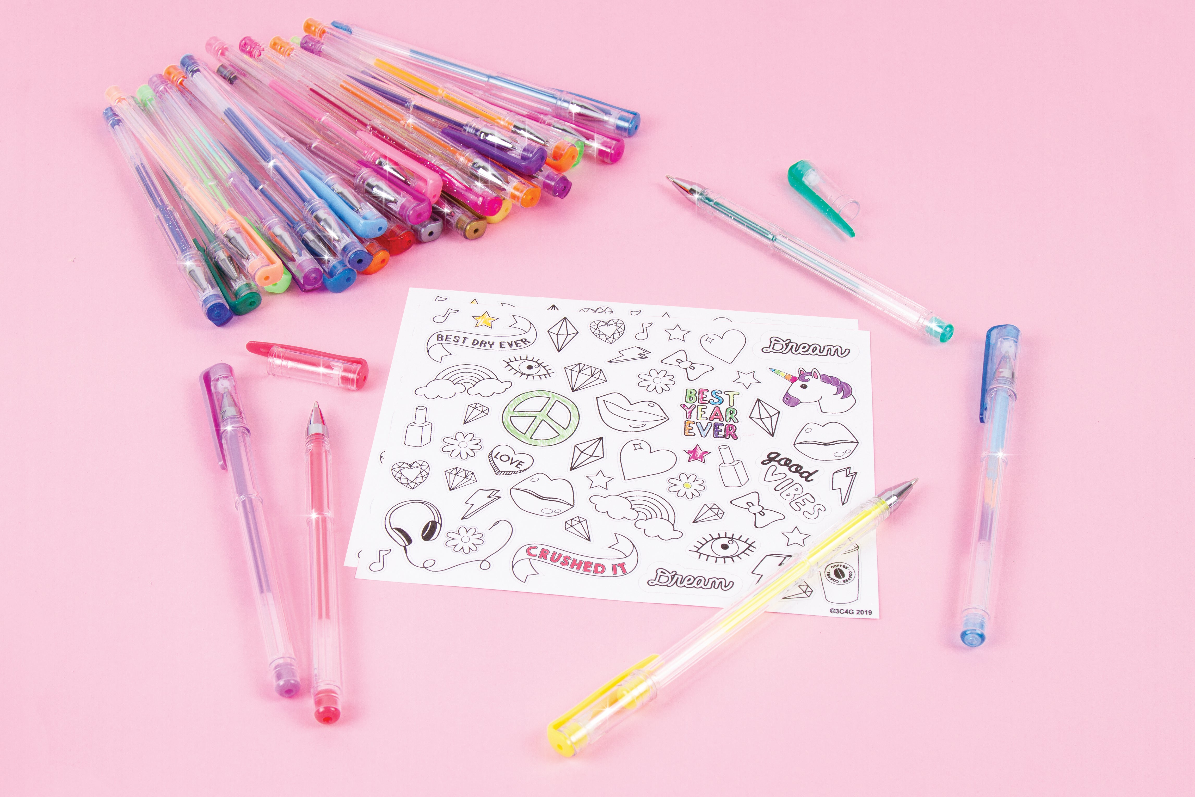 Make it Real, 30 Pieces Gel Pen Set