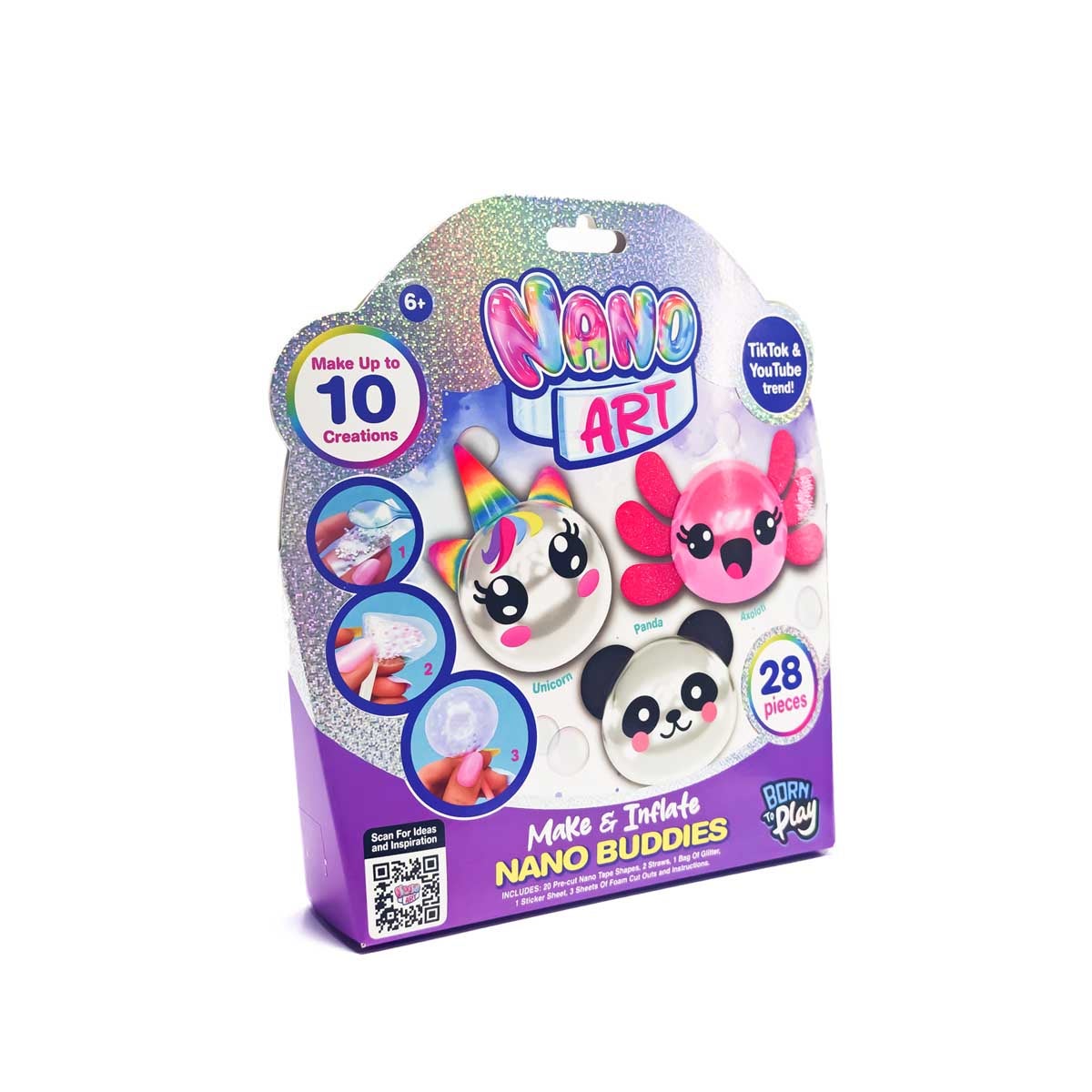 Nano Art, Make And Inflate Nano Buddies