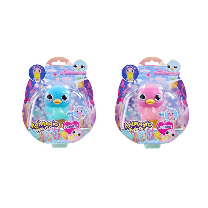 Animagic Let'S Glo Näbbdjur rosa eller blå