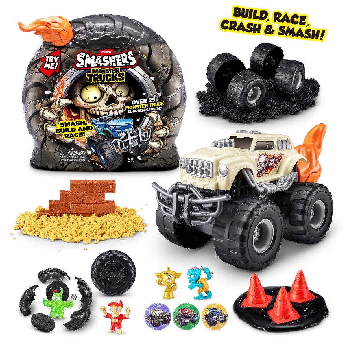 Smashers, Monster Truck Surprise S1 Monster Truck Playset
