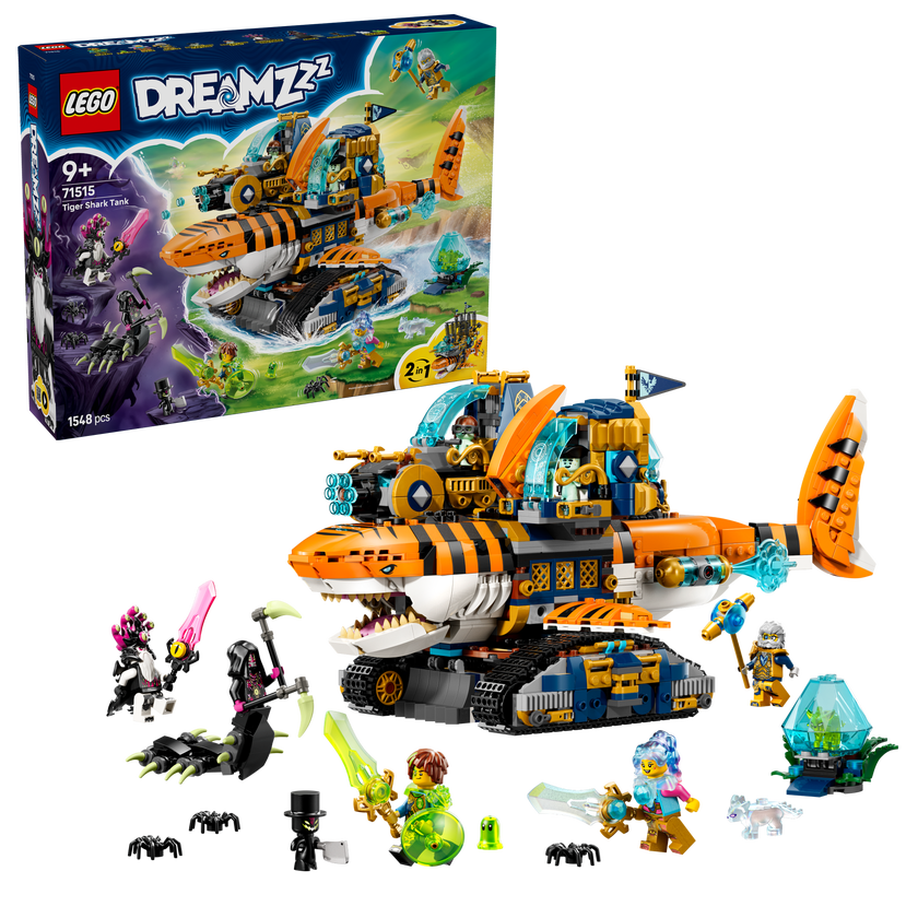 LEGO® DREAMZzz™ Tigerhajstank Byggset 71515