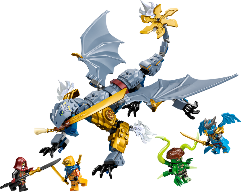 LEGO® NINJAGO® Ninjadraken Riyus strid Ninjaleksaker 71855