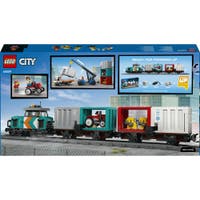 LEGO® City Hamntransporttåg med kran och lastbil – 60509