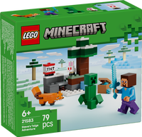LEGO® Minecraft® Steves taigaäventyr Present till spelare 21583