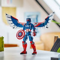 LEGO® Marvel Byggfigur – Nya Captain America Byggbar leksak 76296