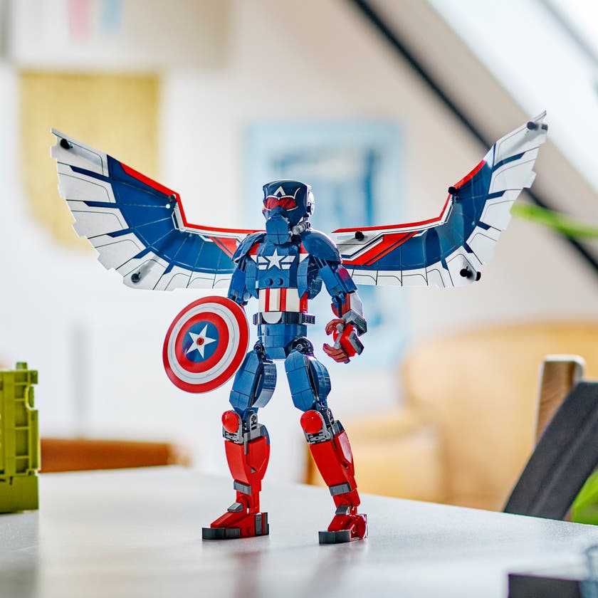 LEGO® Marvel Byggfigur – Nya Captain America Byggbar leksak 76296