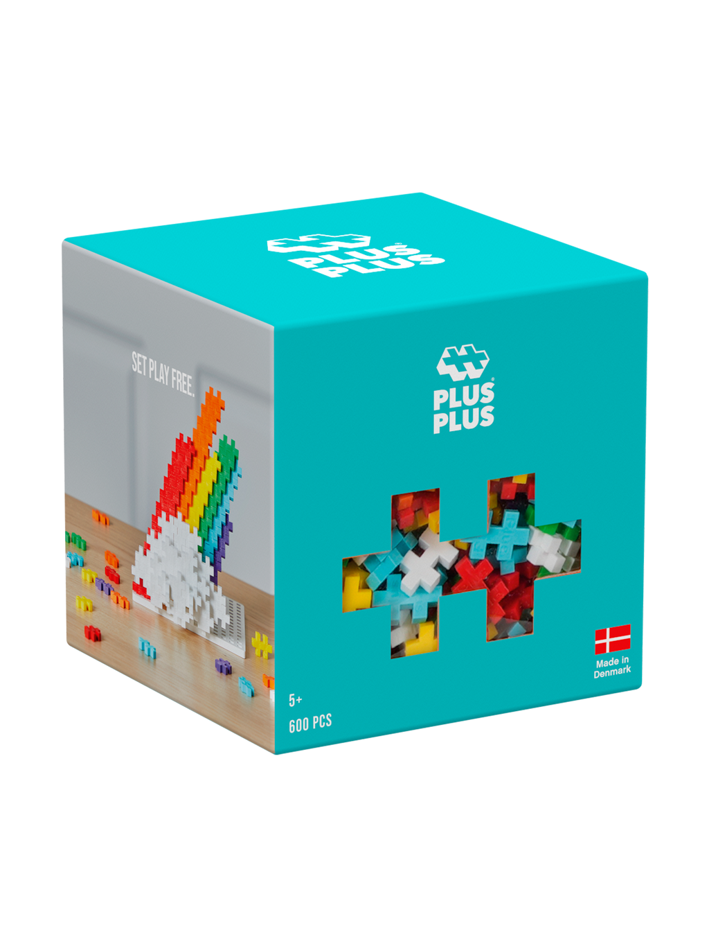 Plus-Plus, Rainbow / 600 Pcs