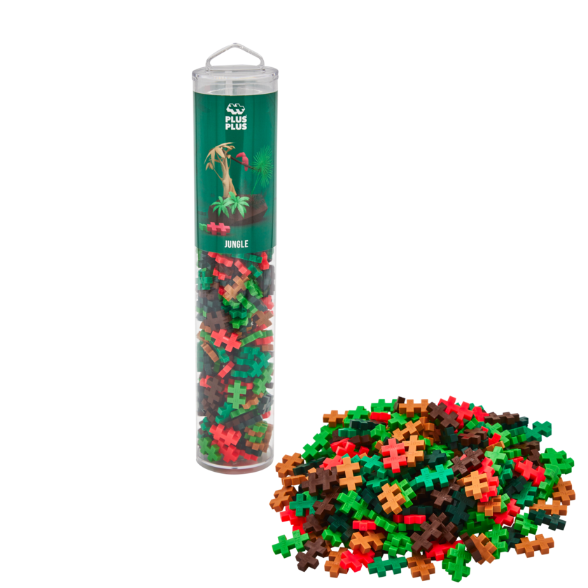 Plus-Plus Jungle mix / 240 pcs Tube