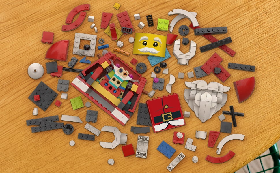 LEGO® Iconic Stor jultomte-minifigur - 40820