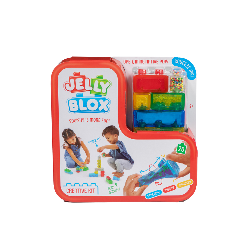 Jelly Blox Creative Kit mjuka byggklossar