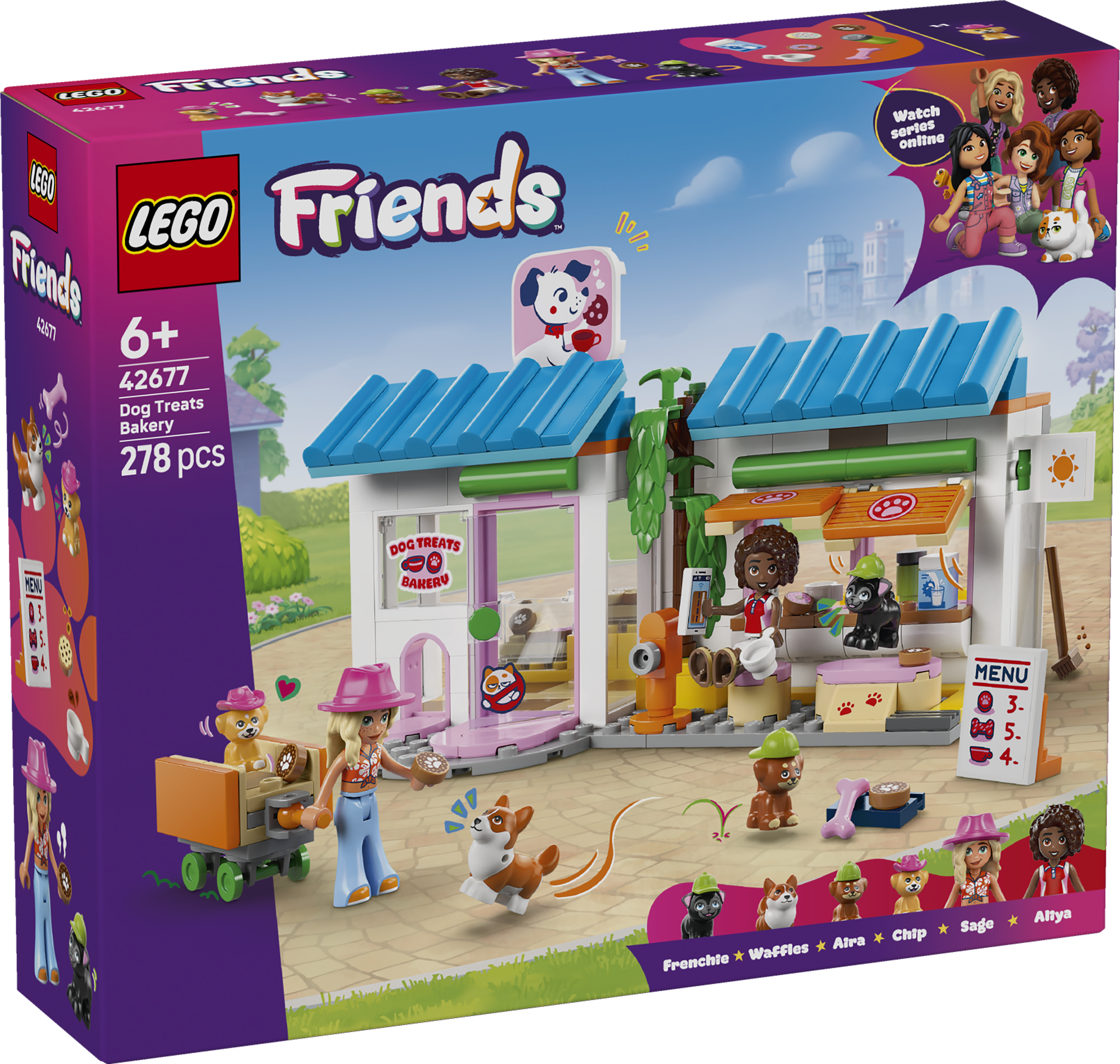LEGO® Friends Hundbageri Bygg- och lekset 42677