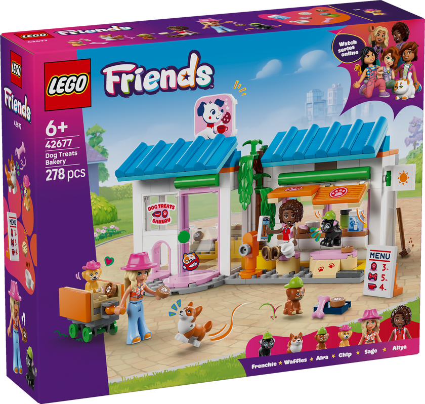LEGO® Friends Hundbageri Bygg- och lekset 42677