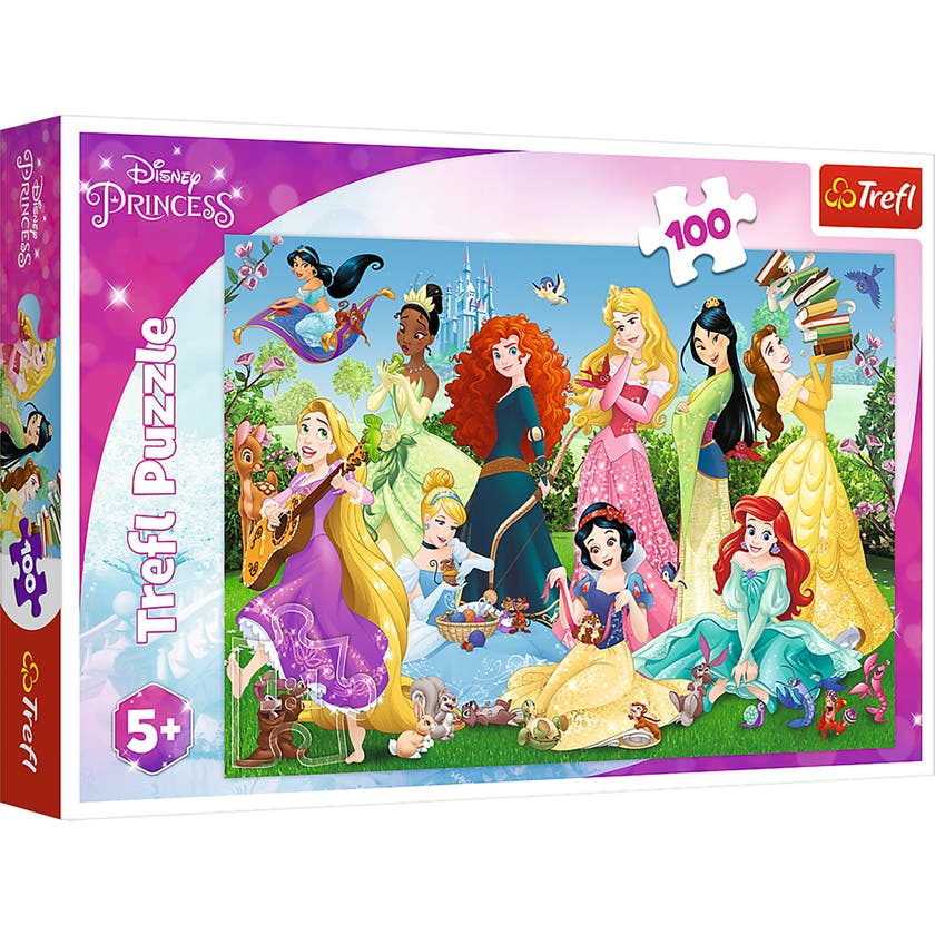 Trefl pussel Charming Princesses 100 bitar