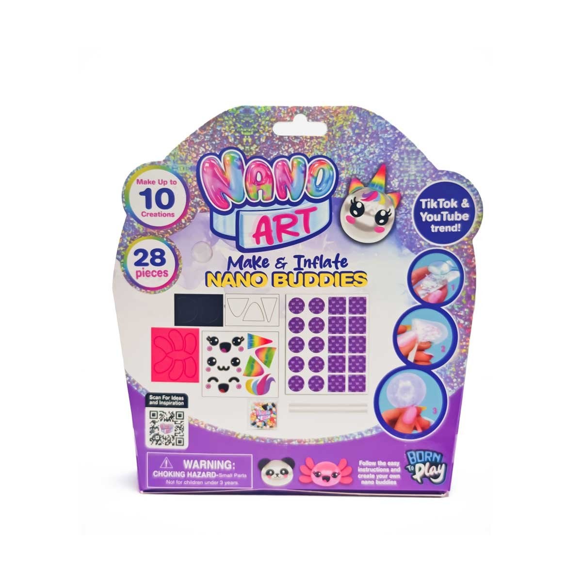 Nano Art, Make And Inflate Nano Buddies