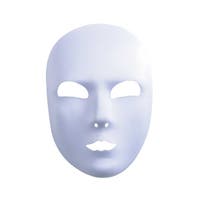 Halloween, Mask, Robot White