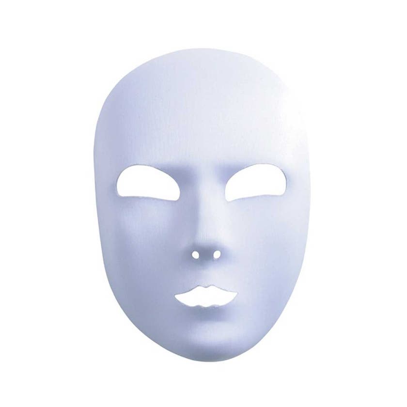 Halloween, Mask, Robot White
