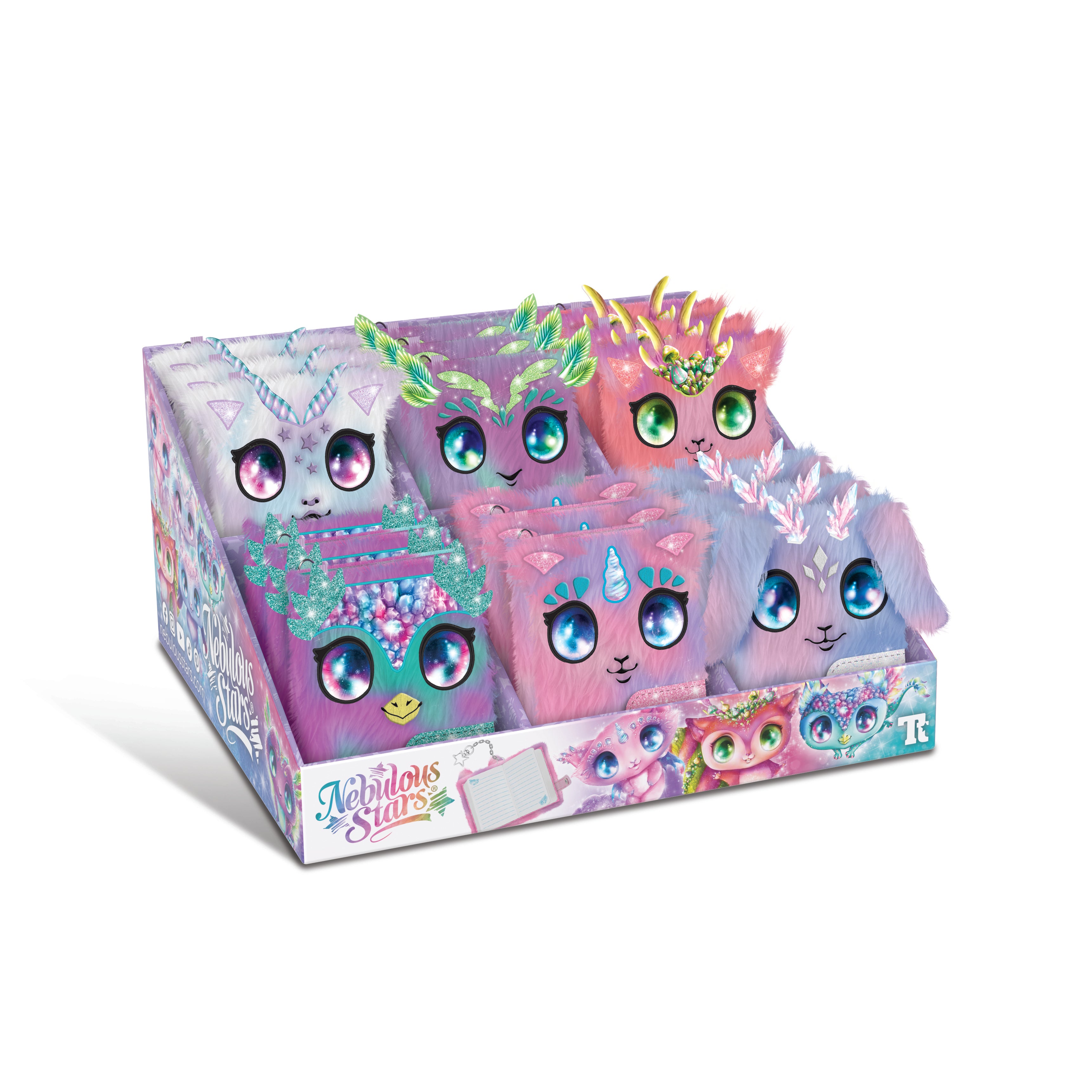 Nebulous Stars Fuzzy Mini Anteckningsbok