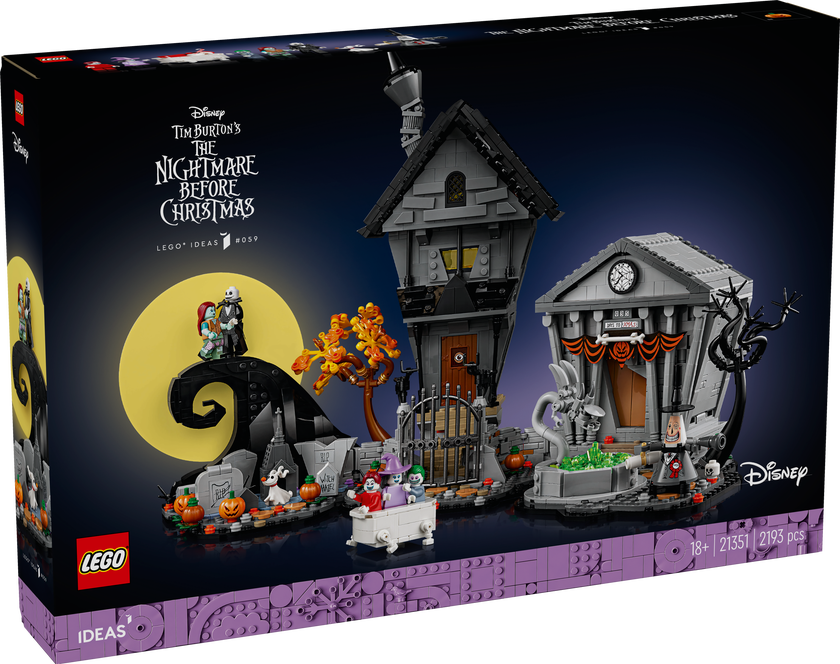 LEGO® Ideas The Nightmare Before Christmas Dioramaset 21351