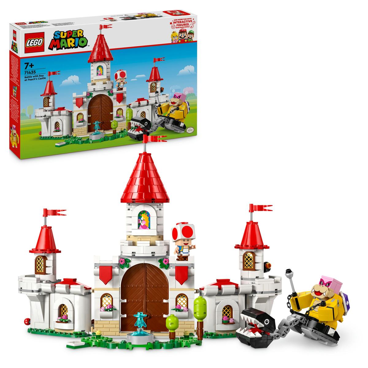 LEGO Super Mario 71435, Strid med Roy vid Peachs slott
