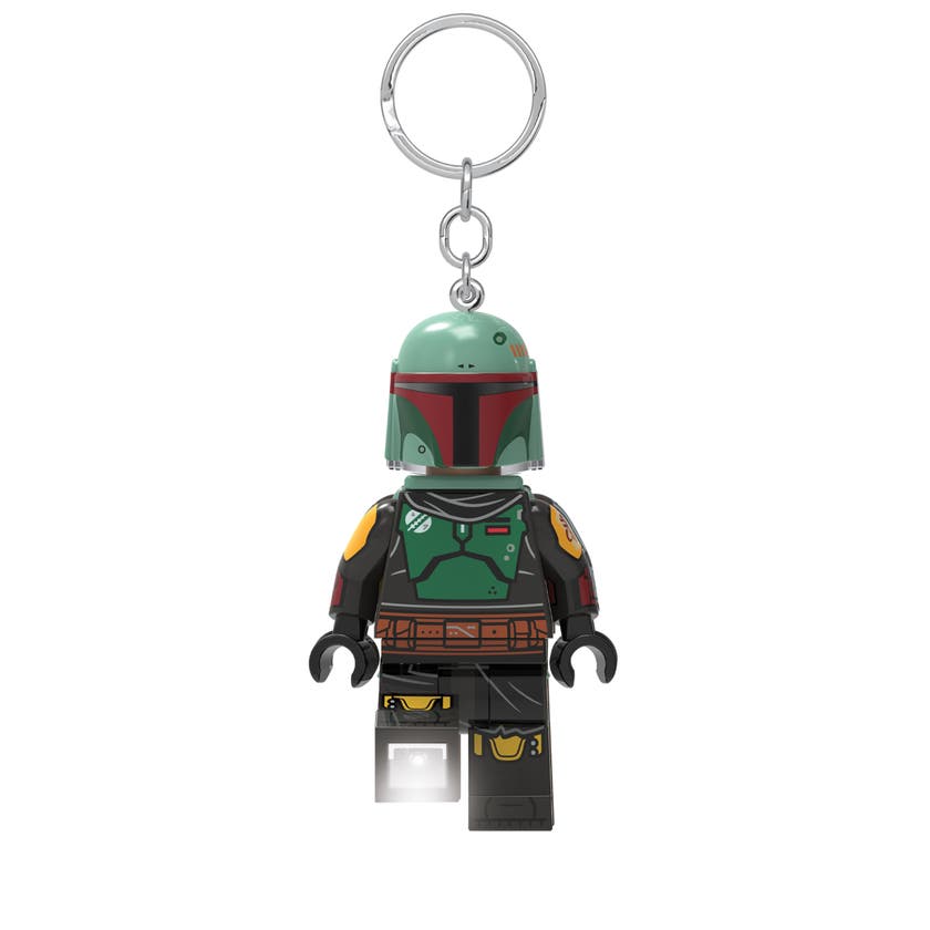 LEGO Star Wars Boba Fett nyckelring med LED-ljus