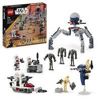 LEGO Star Wars 75372, Clone Trooper™ & Battle Droid™ Battle Pack