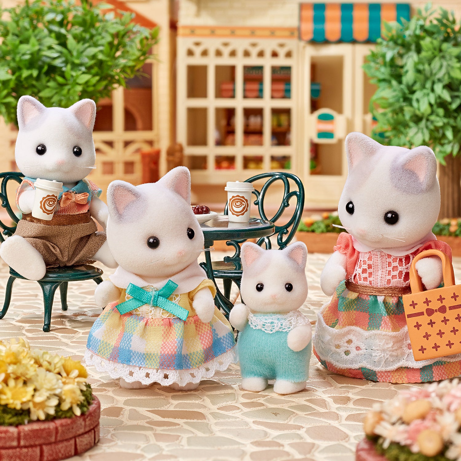 Sylvanian Families - Familjen Lattekatt