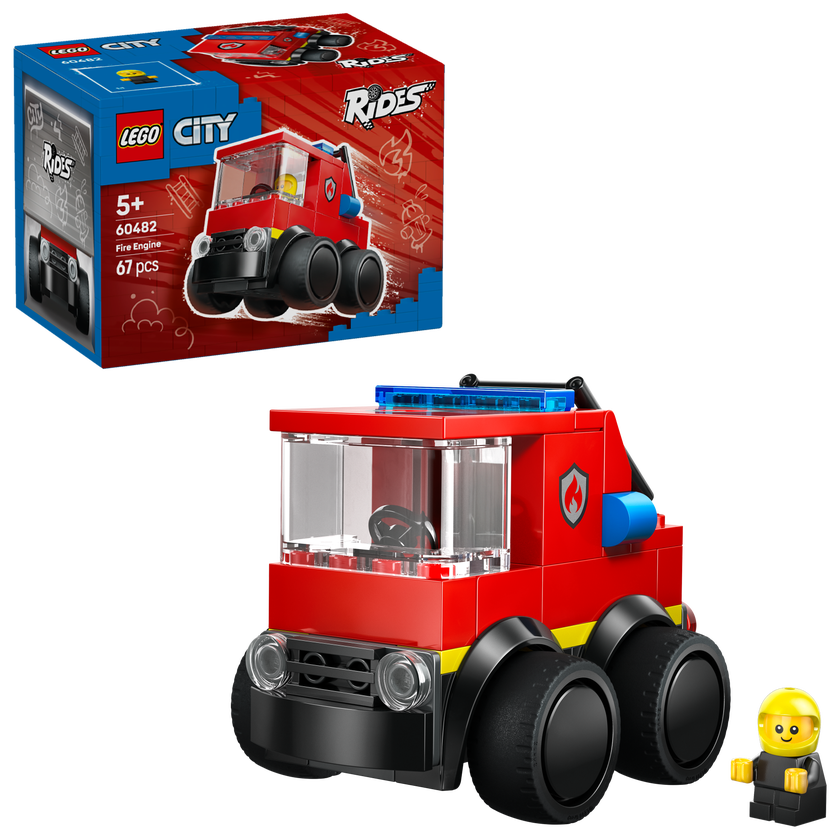 LEGO® City Fordon – brandbil Bygg- och lekset 60482