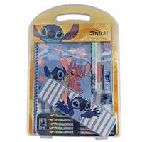 STITCH, Stort skrivset med plåtpennskrin & A4 anteckningsbok