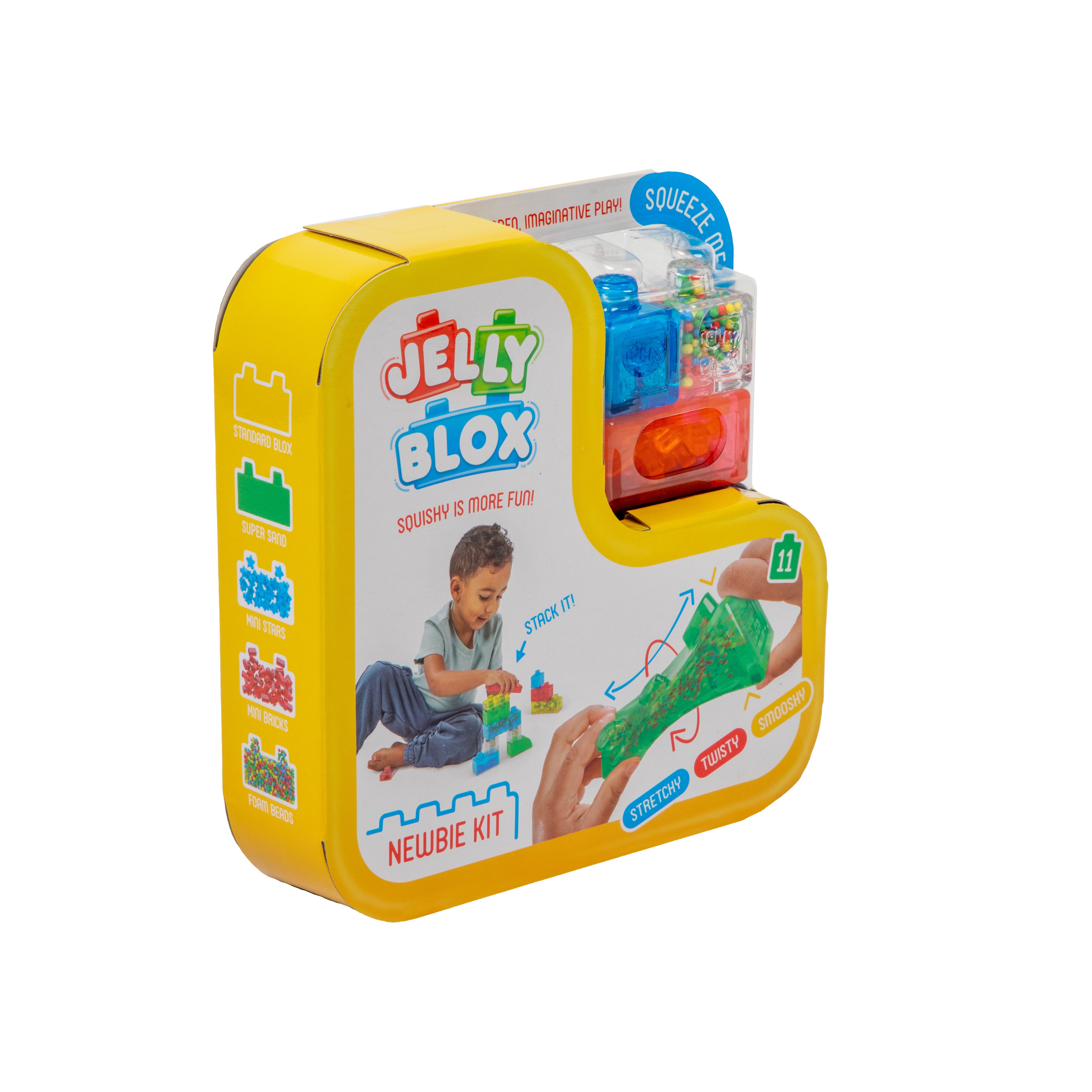 Jelly Blox Newbie Kit - Mjuka byggklossar