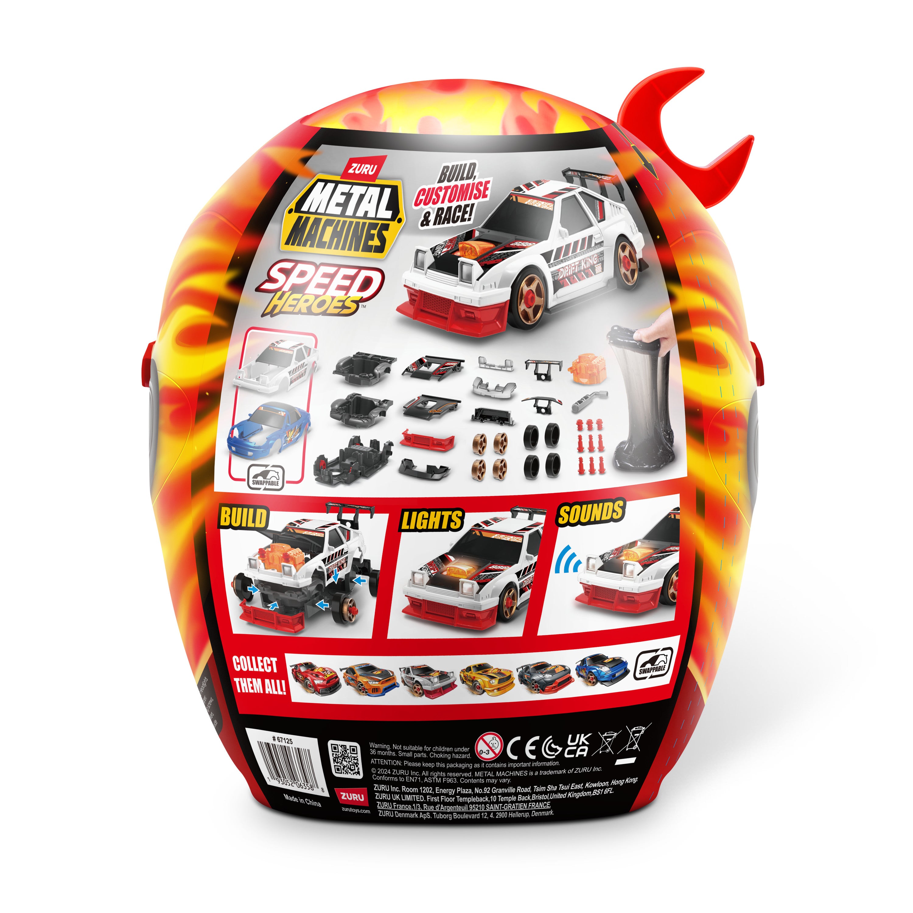 Speed Hero Helmet Playset