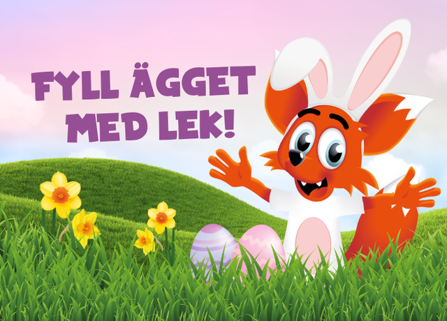 Hitta något skoj till påskägget